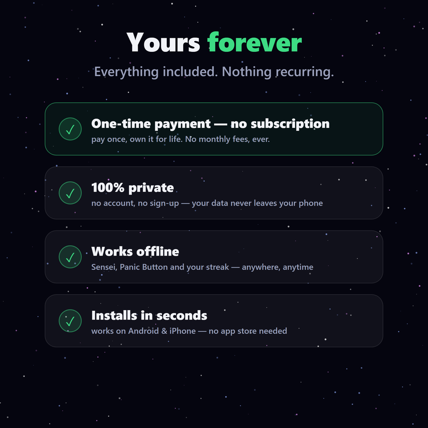Success Codex — The NoFap App
